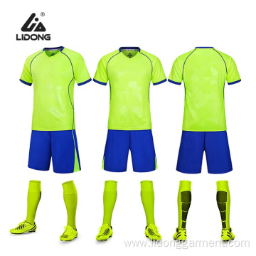 Custom Training Jersey Mesh Men Wear Soccer Uniforms